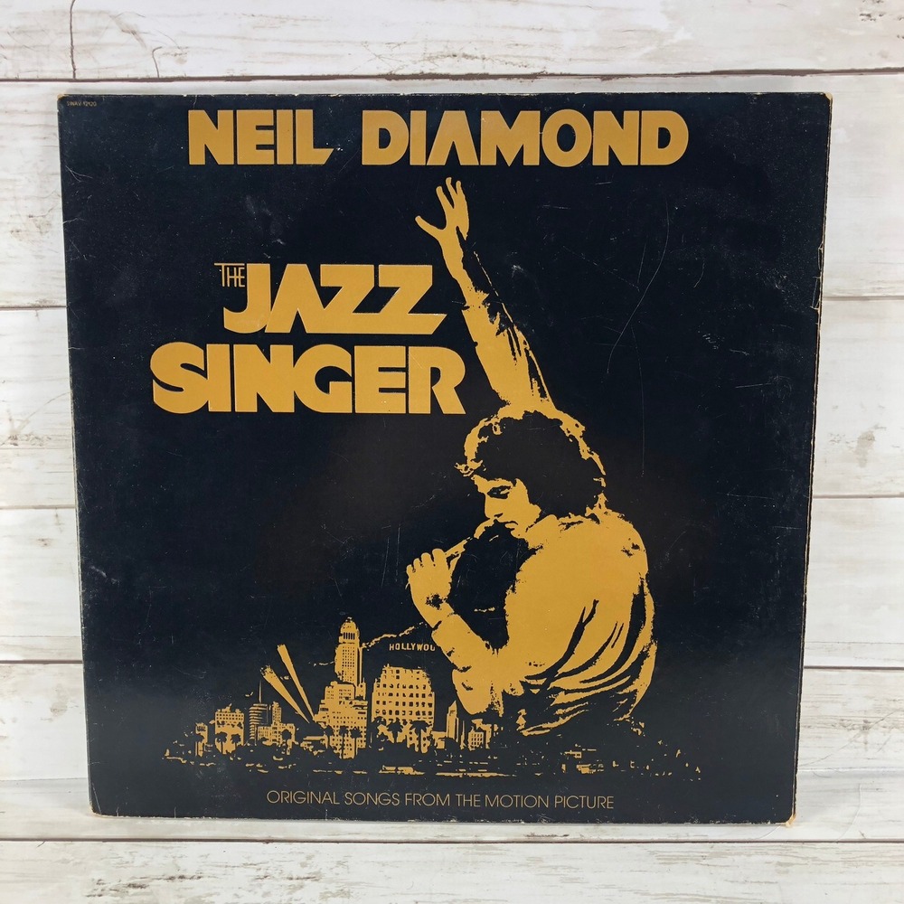 Neil Diamond The Jazz Singer Vinyl LP Soundtrack SWAV-12120 Capitol Records 1980